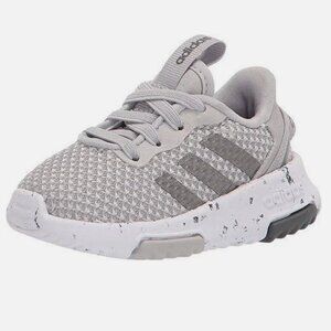 Adidas Kids Racer TR 2.0 Running Shoe, Grey/Iron Metallic/Grey, 8 US Unisex Tod